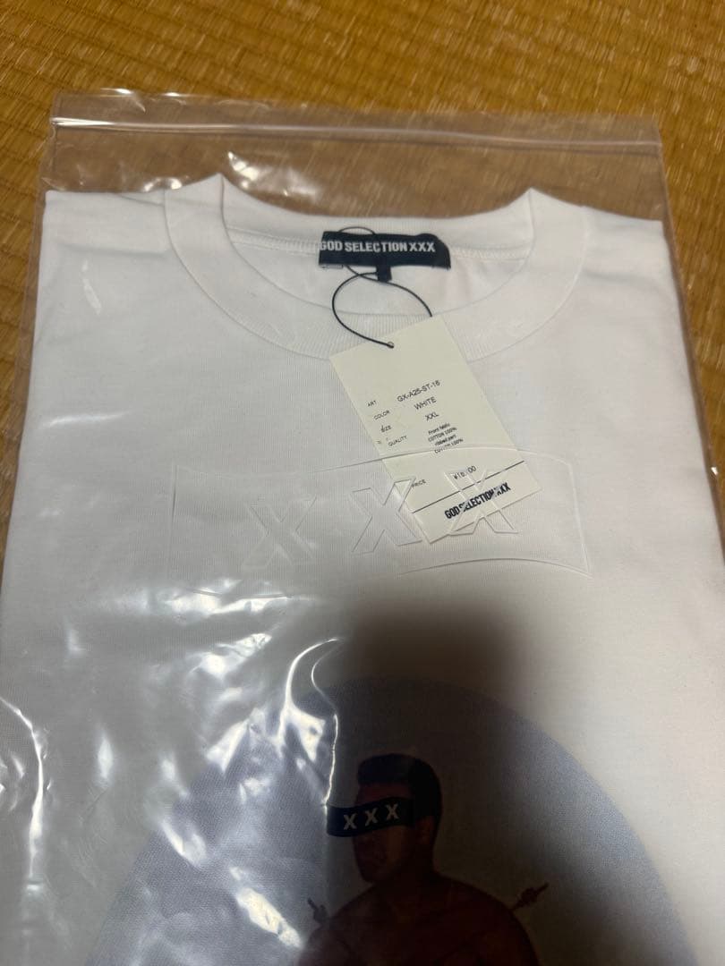GOD SELECTION XXX ホワイト Tシャツ　X X L