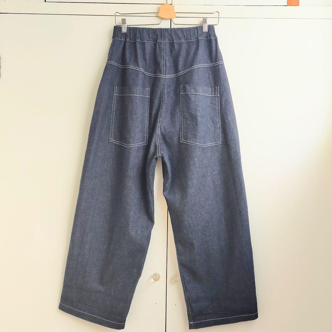 美品　ナル　NARU FACTORY 8ozムラデニム　ノッポパンツ