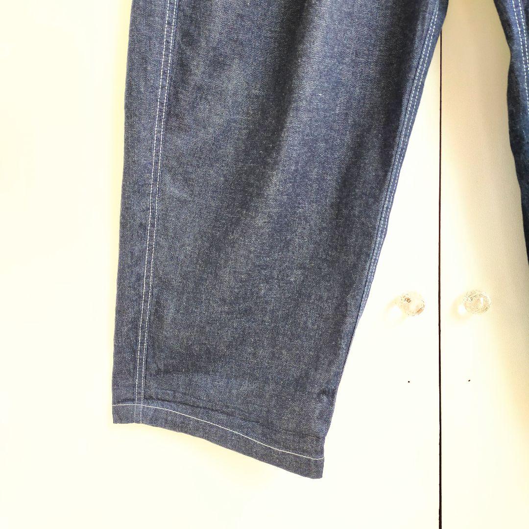 美品　ナル　NARU FACTORY 8ozムラデニム　ノッポパンツ