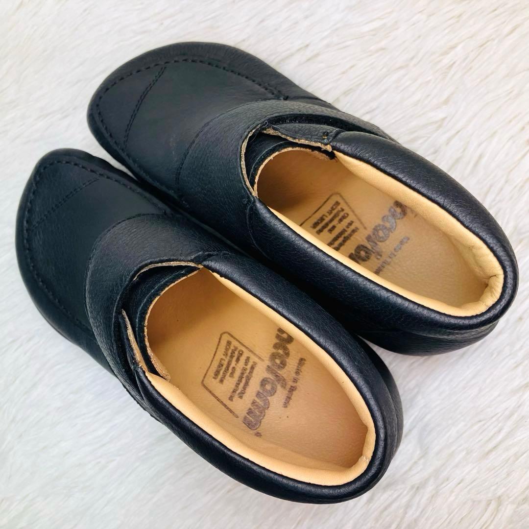【極美品】ヤコフォーム 22.5㌢Jacoform エルク革　ショートブーツ　黒