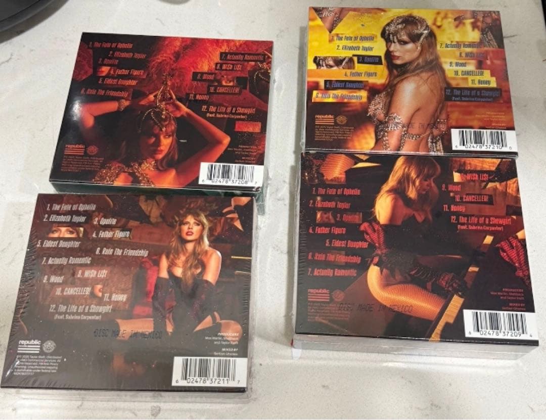 The Life Of A Showgirl Deluxe CD テイラー 特価