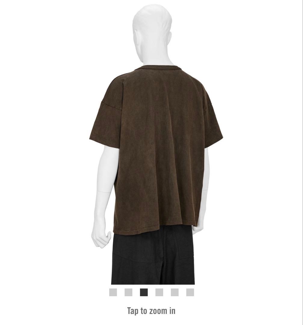 トップス LOT.601 TEE SHIRT MUD DYED BROWN T.T