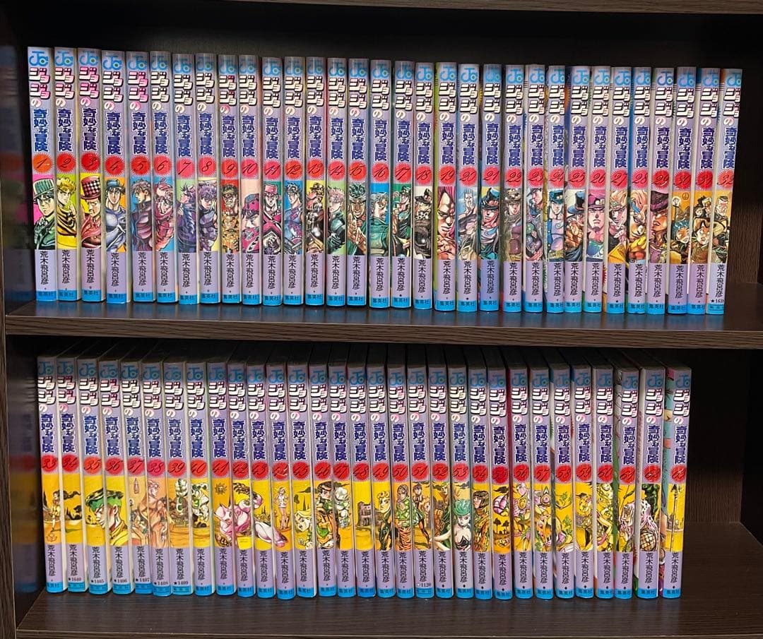 【裁断済み】ジョジョの奇妙な冒険 1-63巻セット