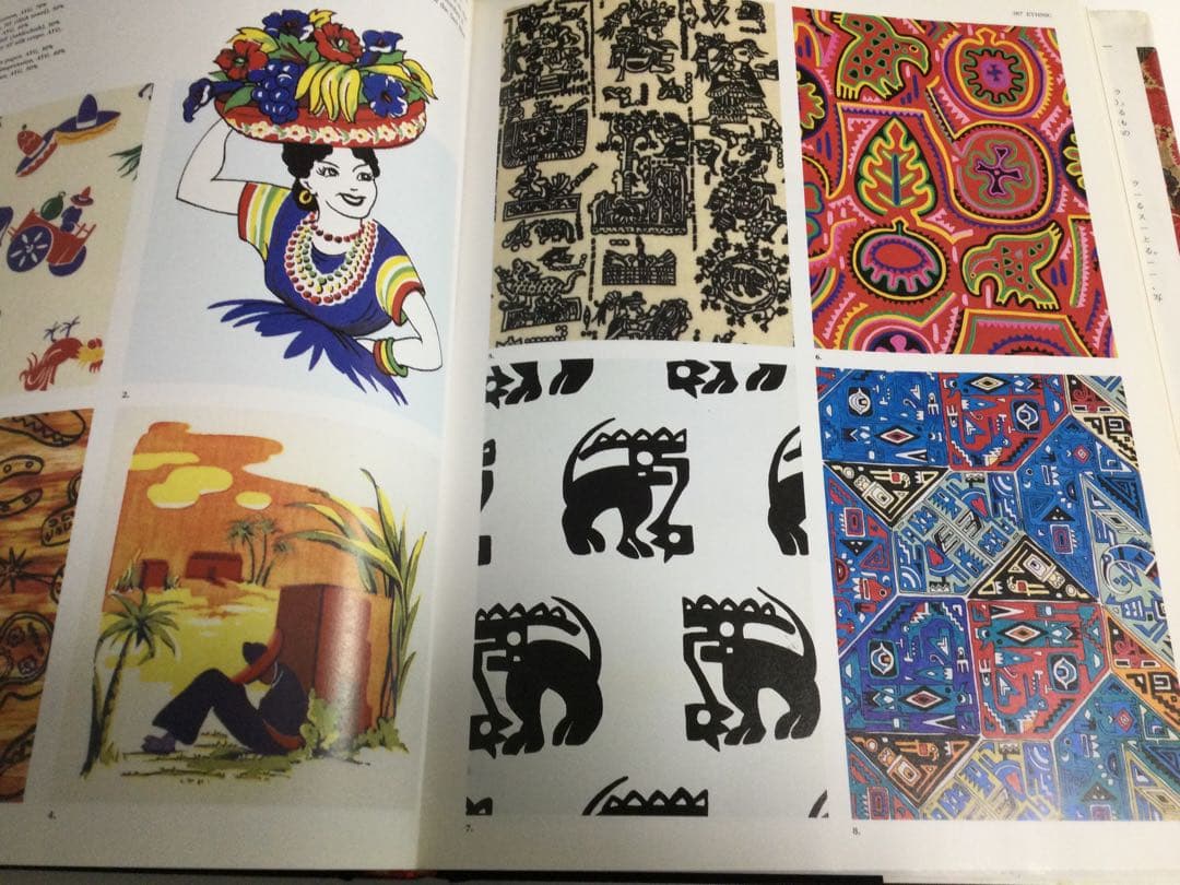 TEXTILE DESIGNS　 ヨーロッパとアメリカのパターン200年