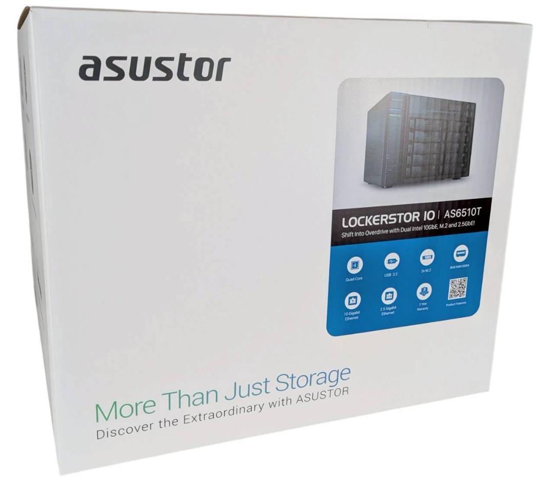 ASUSTOR アスースター NASキット 10ベイ AS6510T