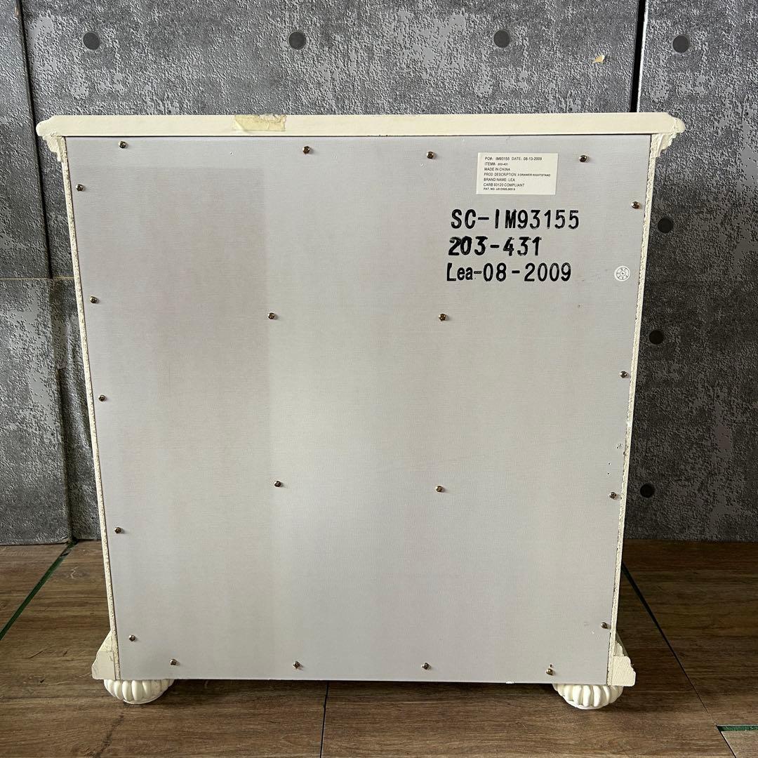 kuri꧁クラシック家具꧂3段チェスト ロココ 姫系 たんす タンス 箪笥