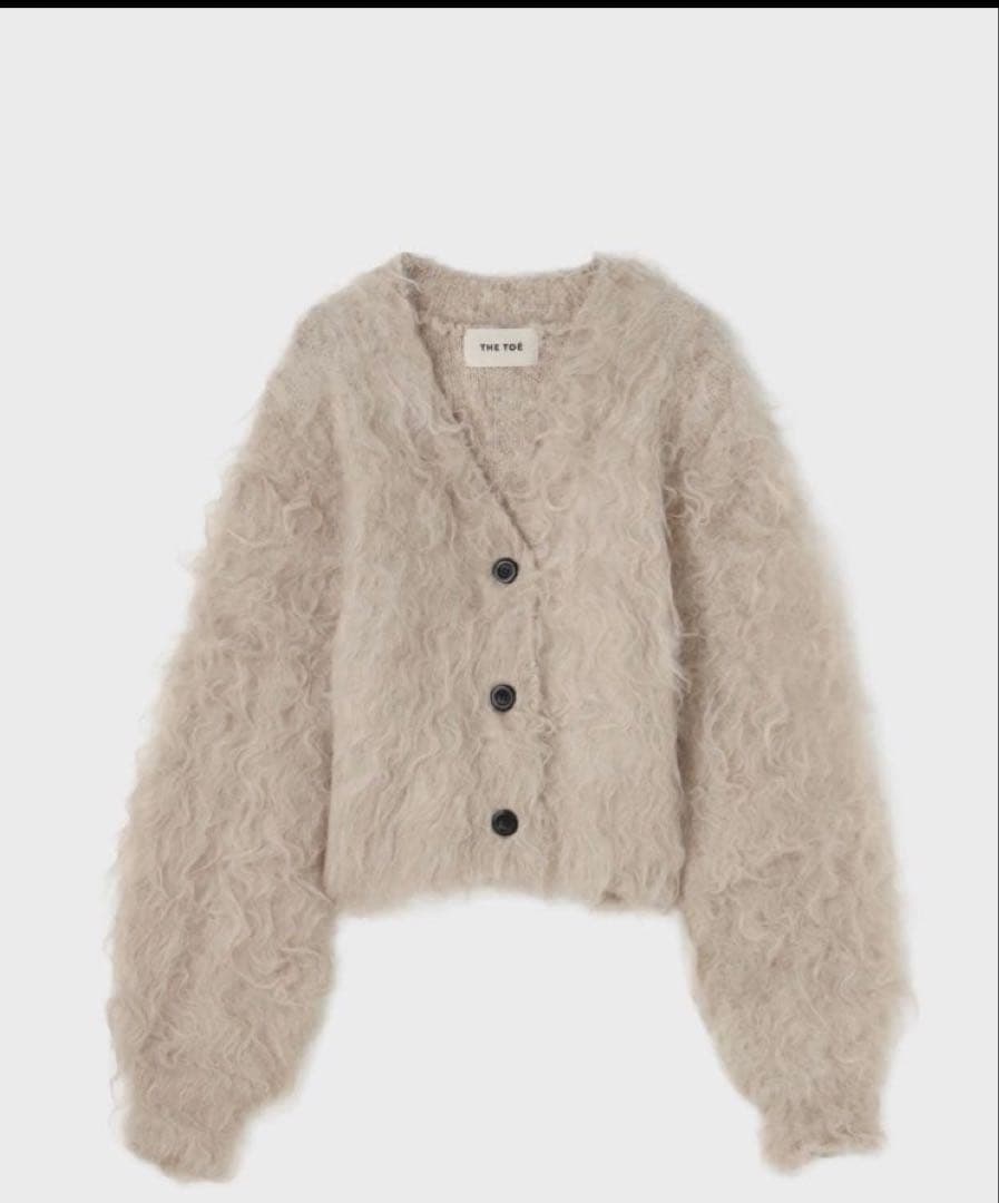 thetoe Westminster Shaggy Cardiganカーディガン