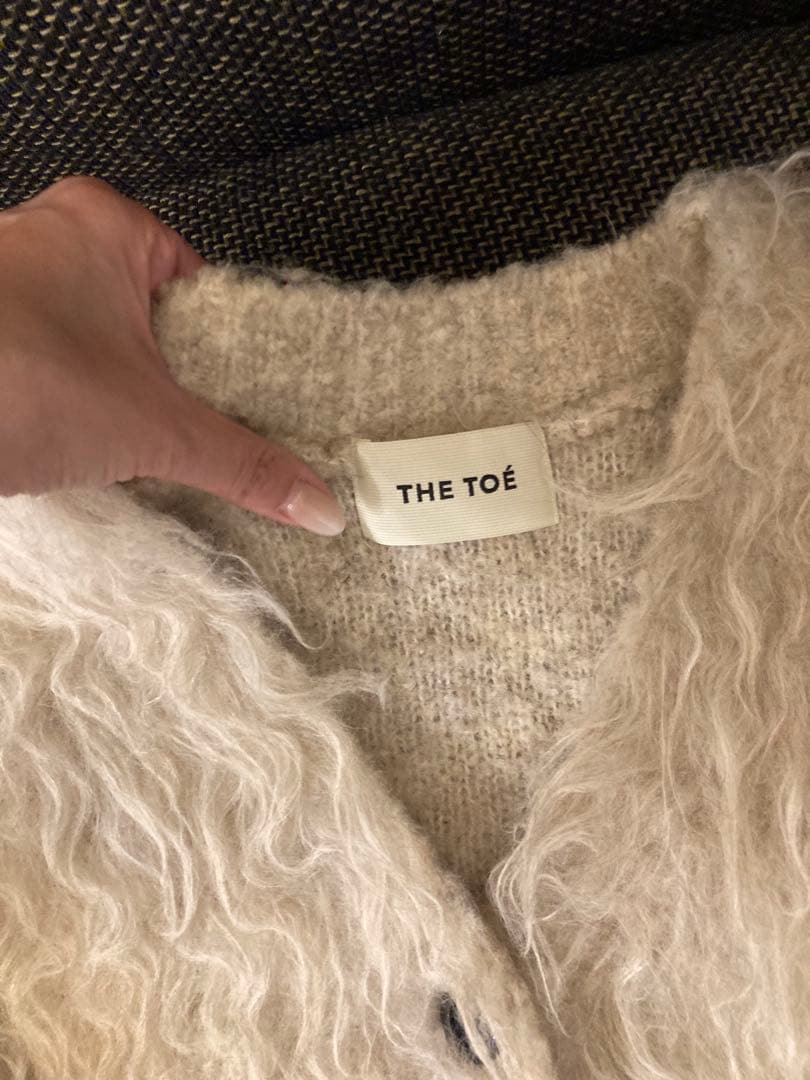 thetoe Westminster Shaggy Cardiganカーディガン