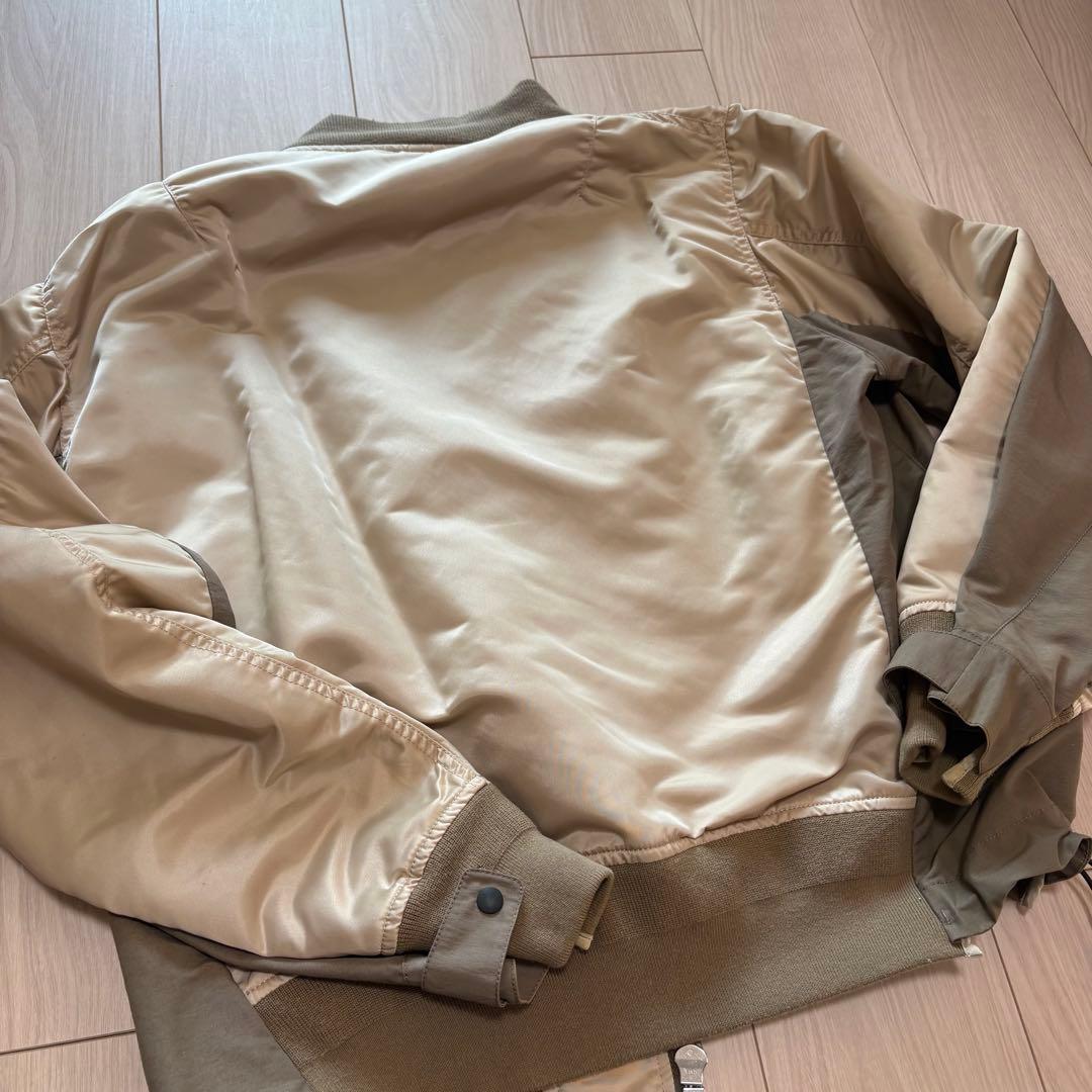 ⭐️sacai 22SS Nylon Twill Mix Blouson MA-1
