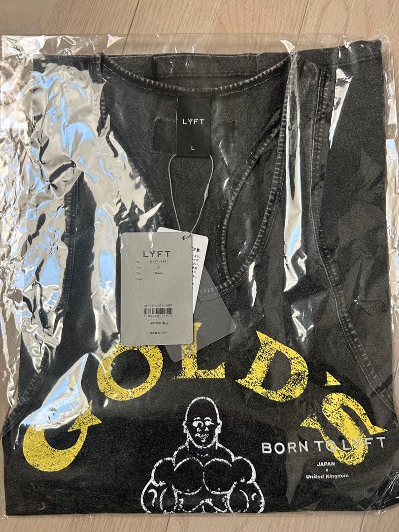 LyFT GOLD'S Gym Vintage Logo タンクトップ