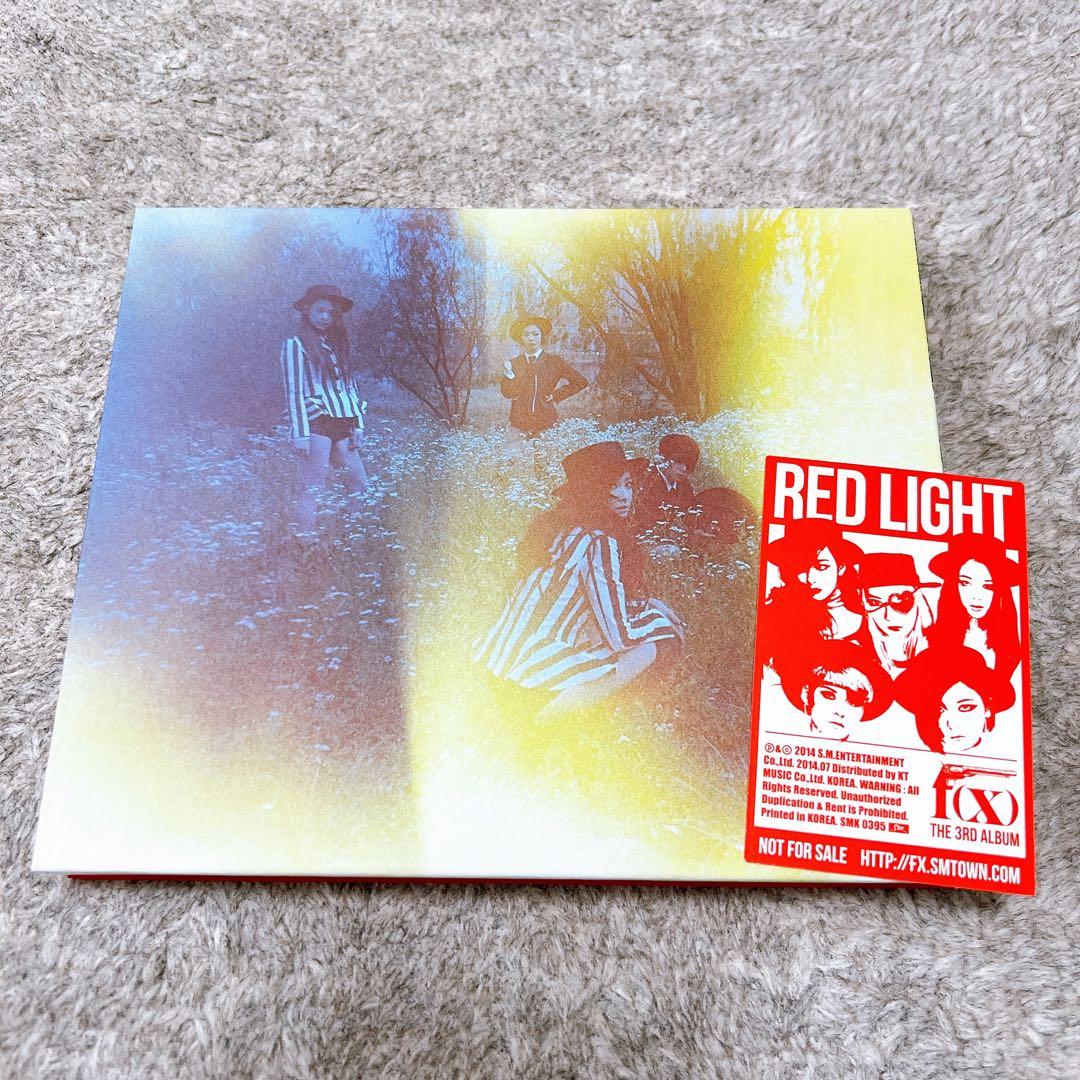 f(x) RED LIGHT CD トレカ 全員