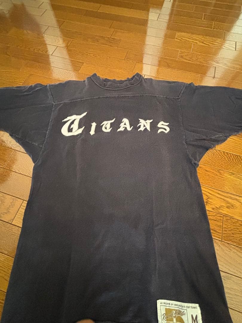 ビンテージ 70s ラッセル フットボールＴシャツ ／ チャンピオン