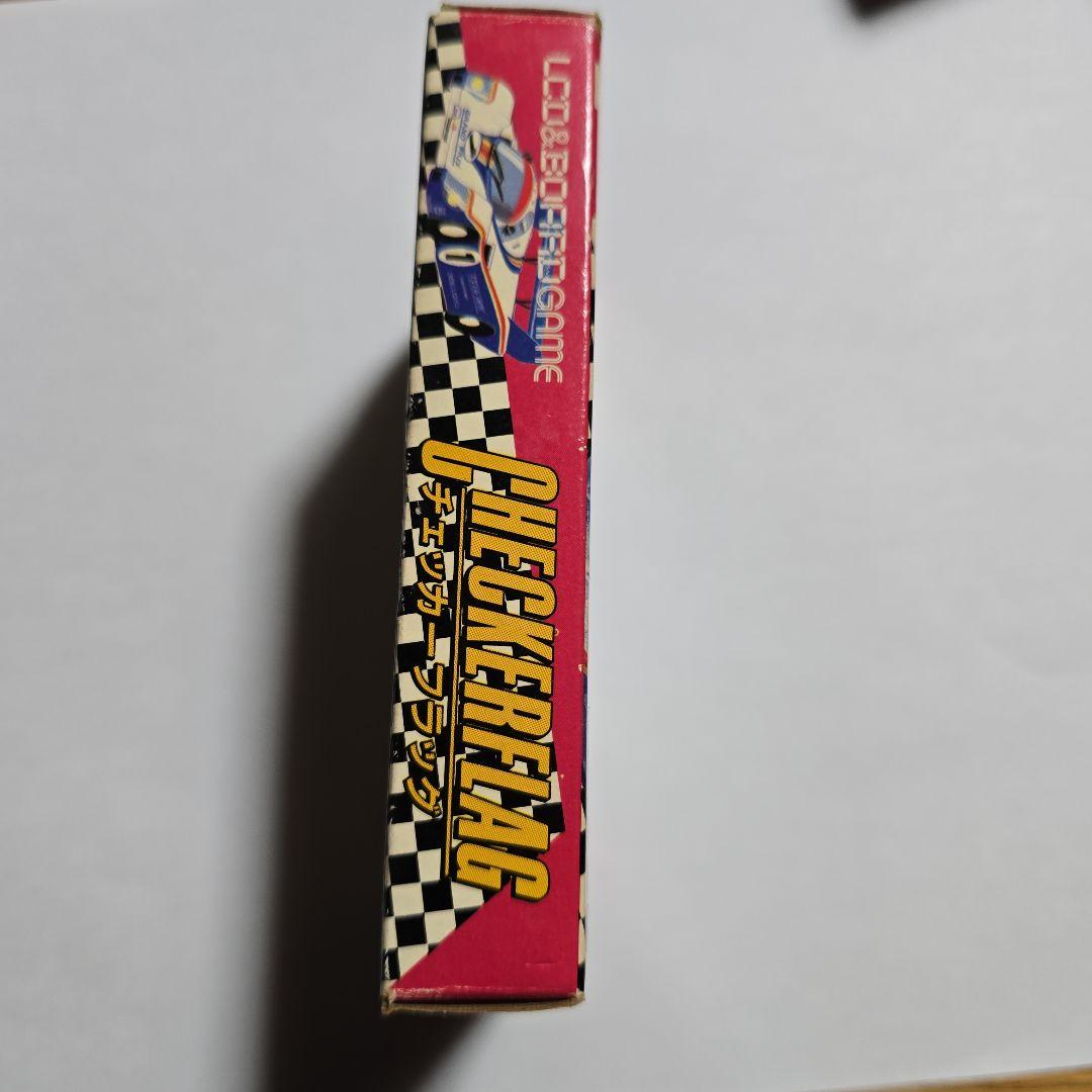 学研　チェッカーフラッグ　ゲームウォッチ　レトロ　箱説明書付き　本体欠品なし