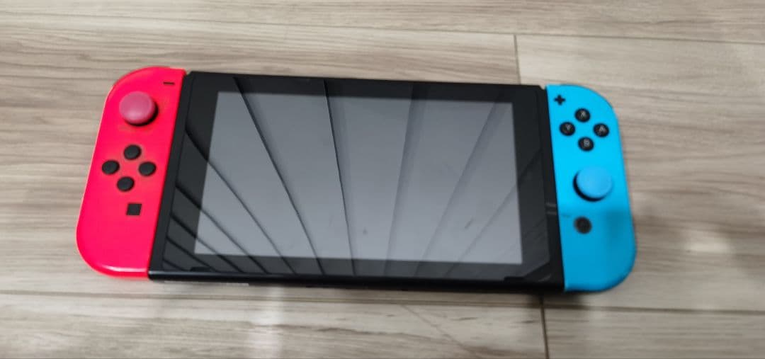 【ジャンク】Nintendo Switch 本体 青/赤