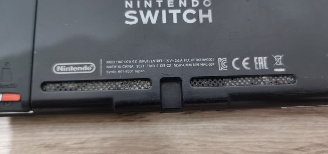 【ジャンク】Nintendo Switch 本体 青/赤