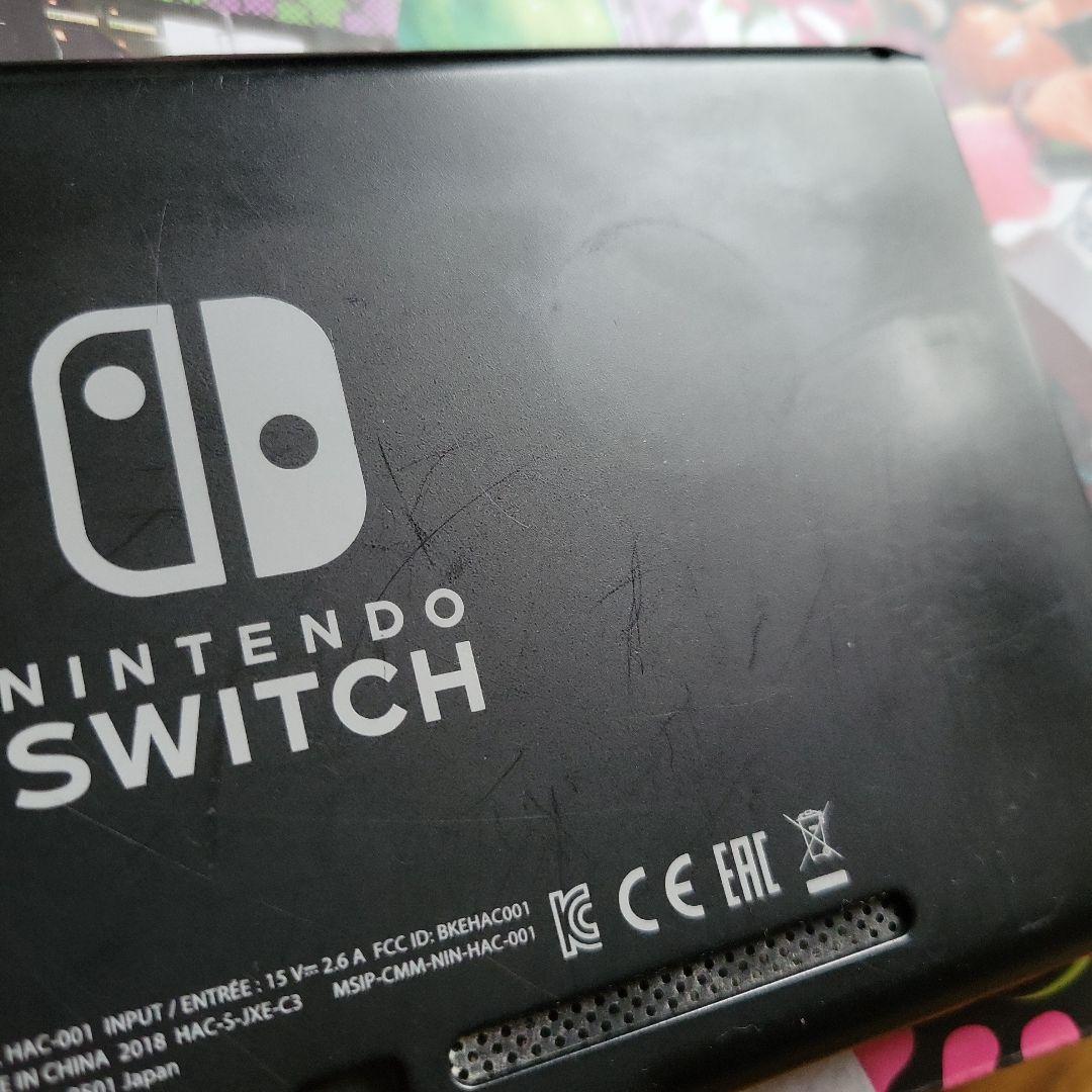 動作品　Nintendo Switch 本体 初期設定済　スプラトゥーンデザイン