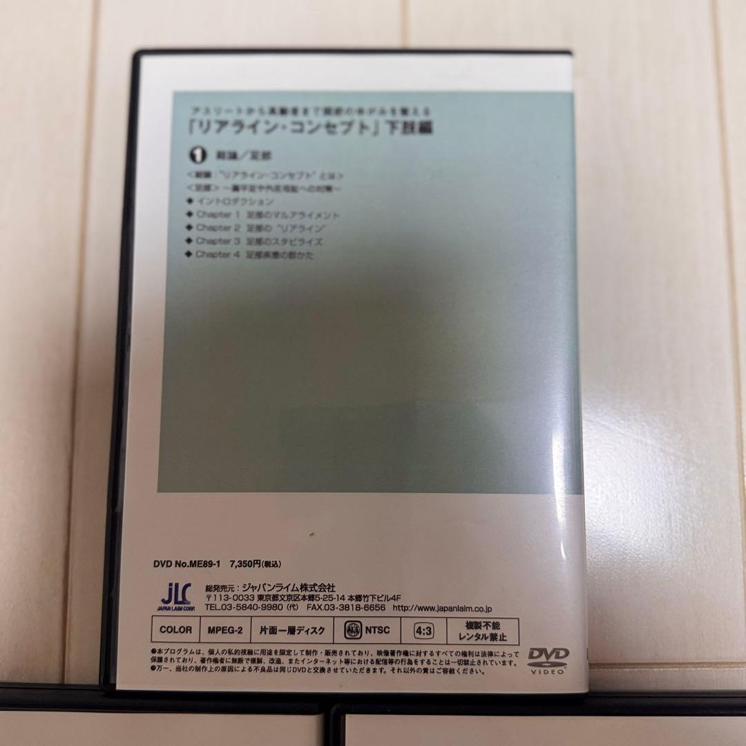 リアライン・コンセプト 下肢編 3枚組(ME89)