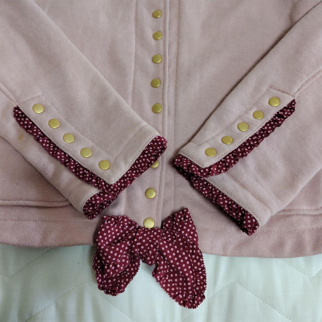 専用　PINKHOUSEピンクハウス❤️ロゴ入りアンサンブル　リボン M