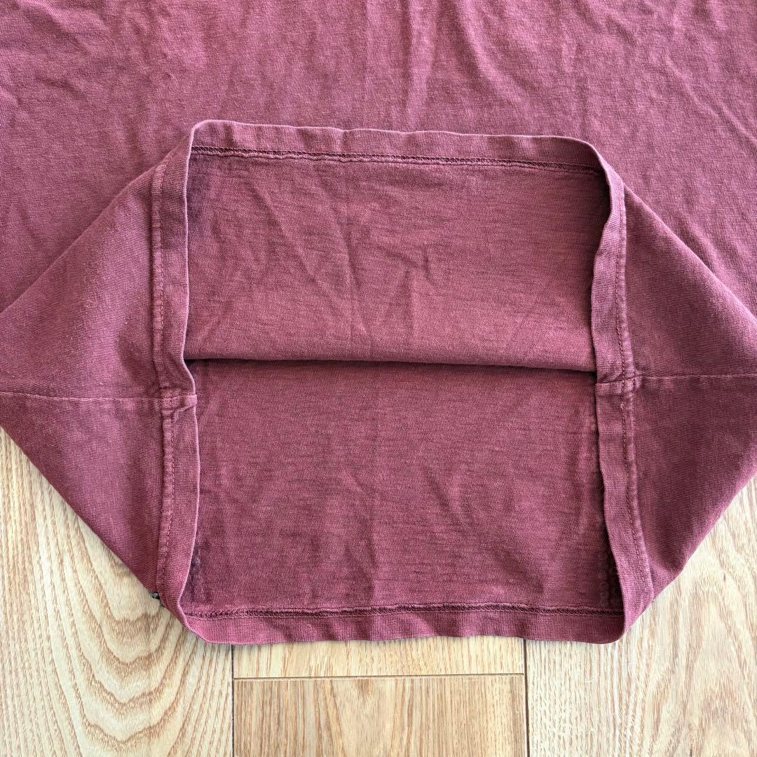 KAPITAL キャピタル スタッズ Tシャツ ボルドー 日本製