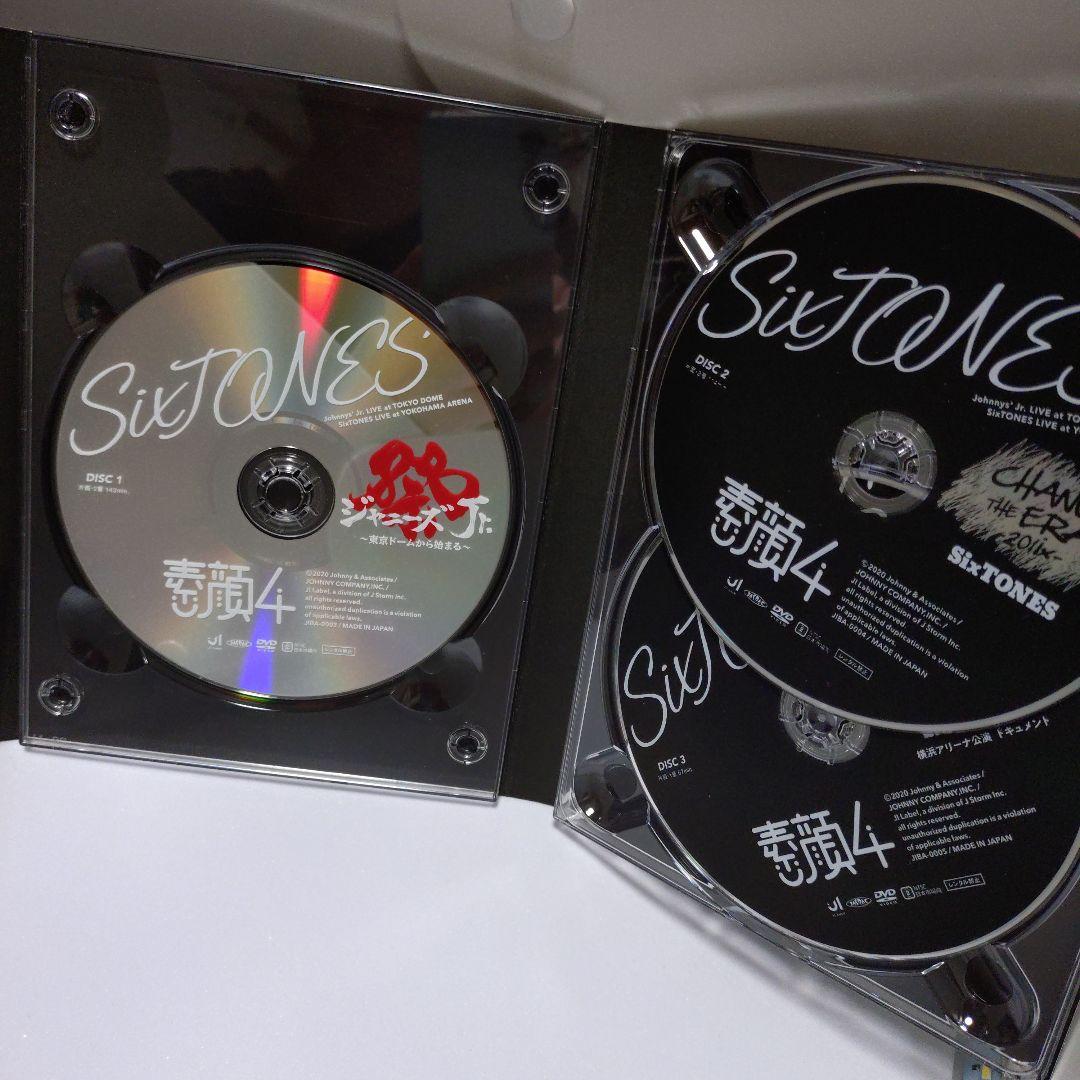 素顔4 SixTONES盤 DVD［正規品］