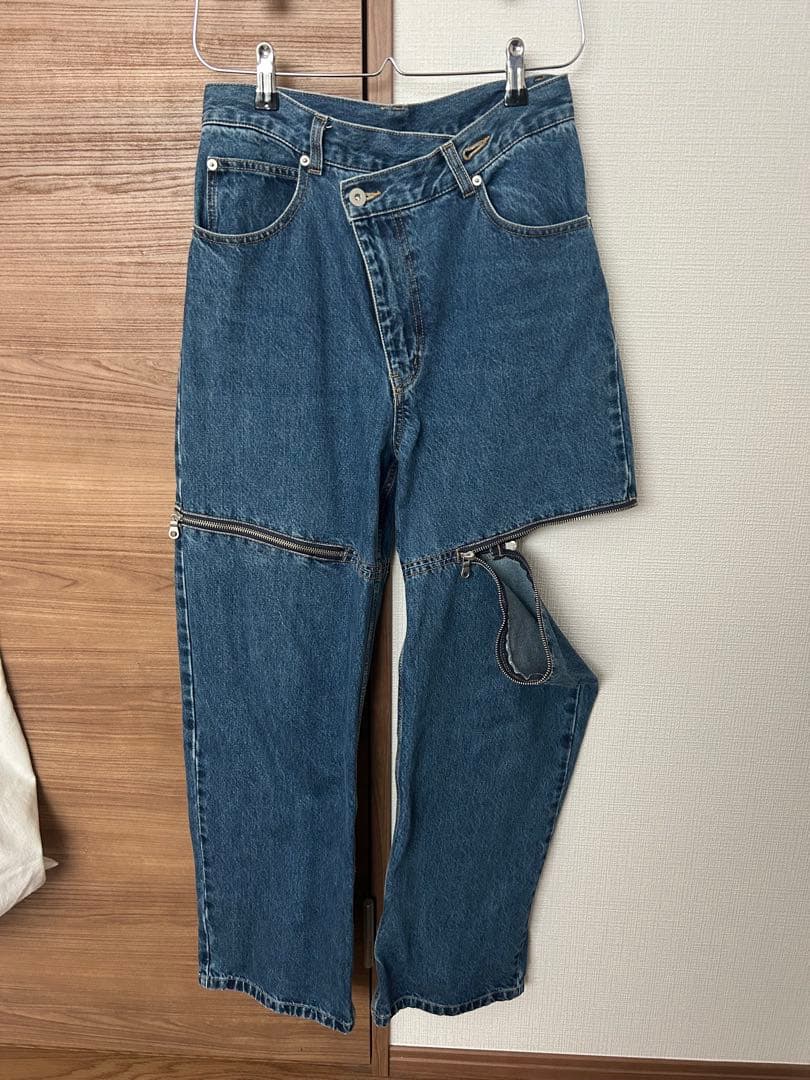 MAISON SPECIAL サイドスラッシュデニムパンツ