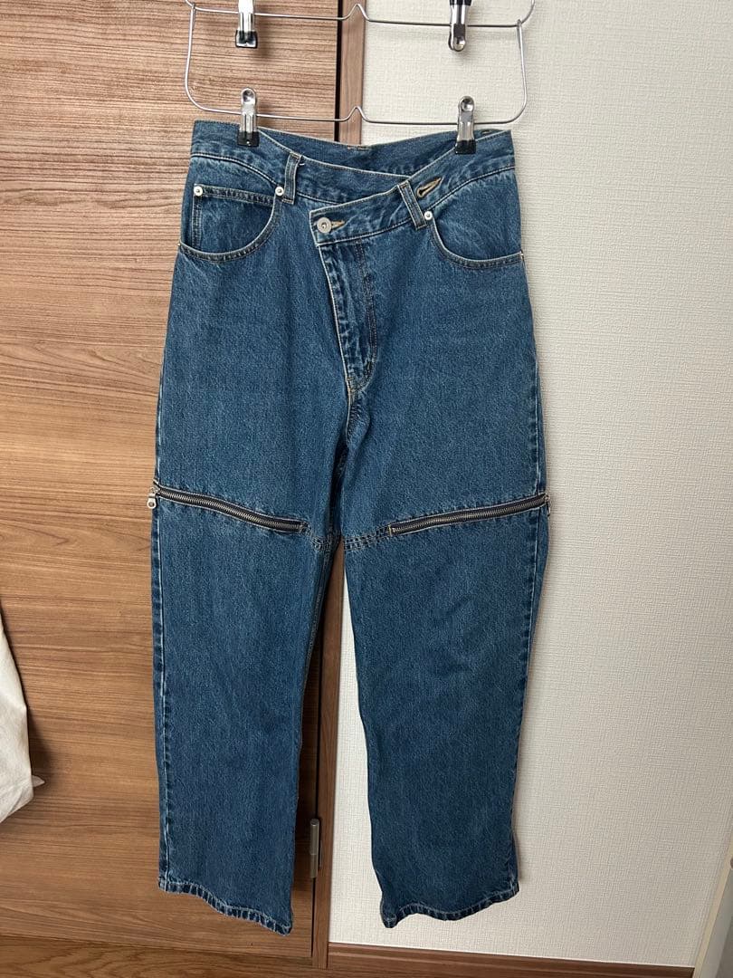 MAISON SPECIAL サイドスラッシュデニムパンツ