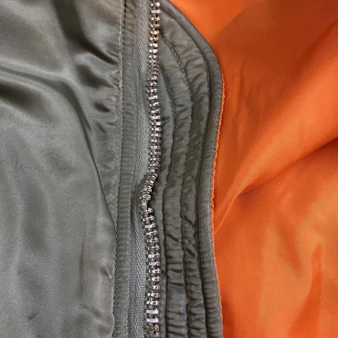 69年製 60s Vintage MA-1 USAF フラップ縦ステッチ