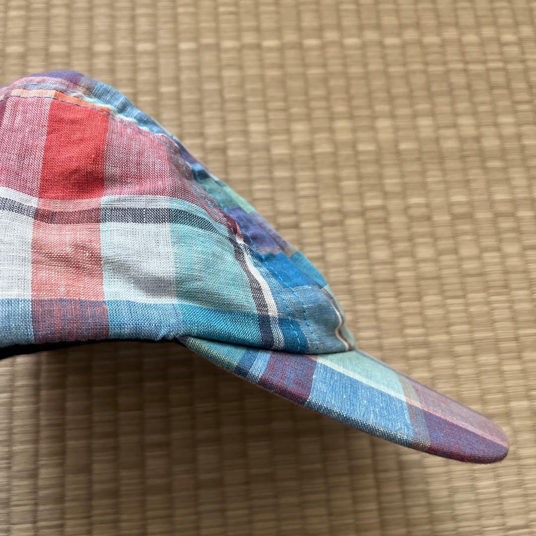 帽子 NOAH Linen Madras Check Cap