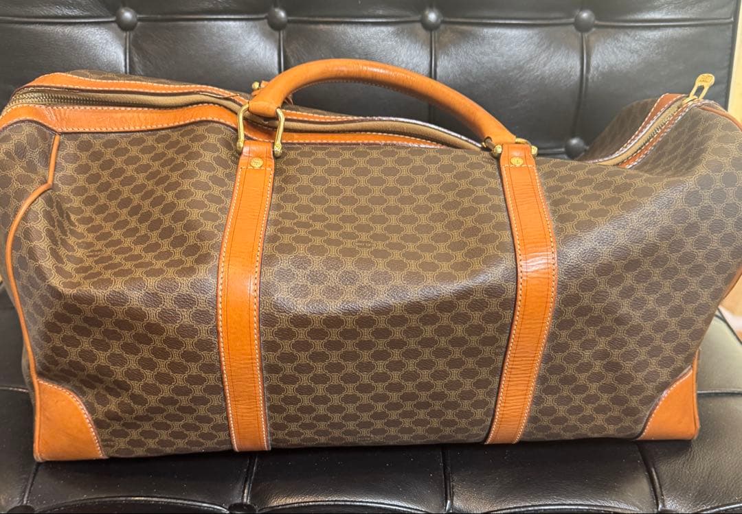 OLD CELINE セリーヌ マカダム柄 ボストン 旅行バッグ archive