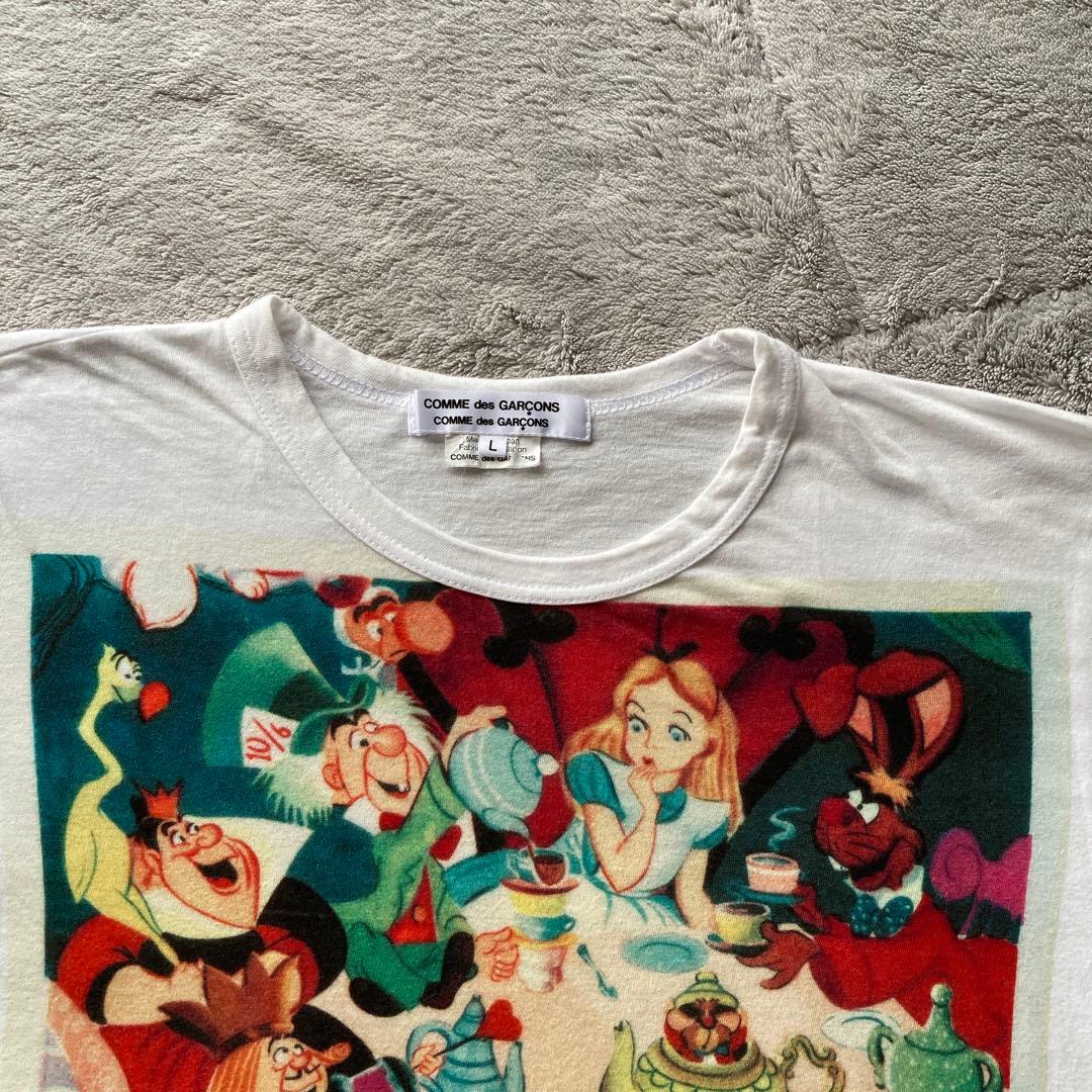 希少　COMME des GARÇONS アリス・イン・ワンダーランド Ｔシャツ