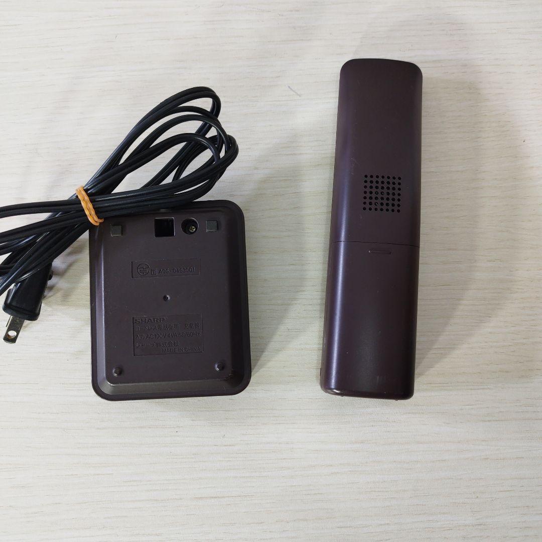シャープ SHARP FAX ファックス 電話子機 充電器 JD-KS17⓷