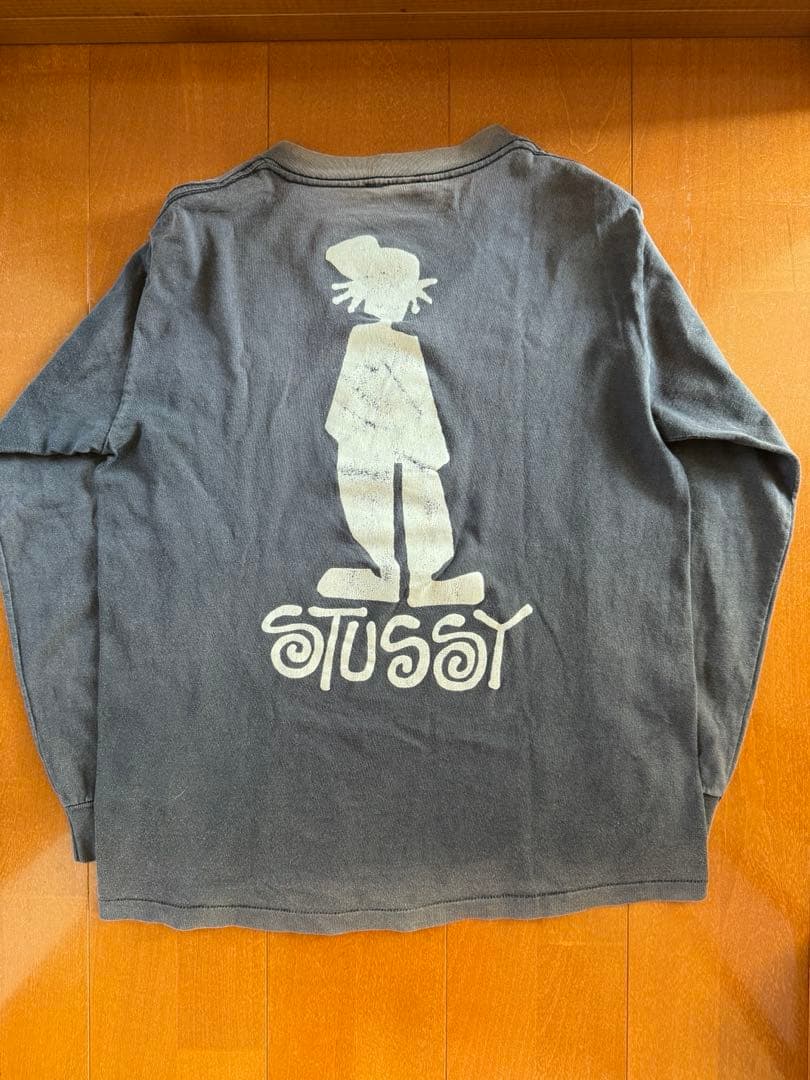 〜3/31 年度末セール 19999→17000 STUSSY ロンT 80s