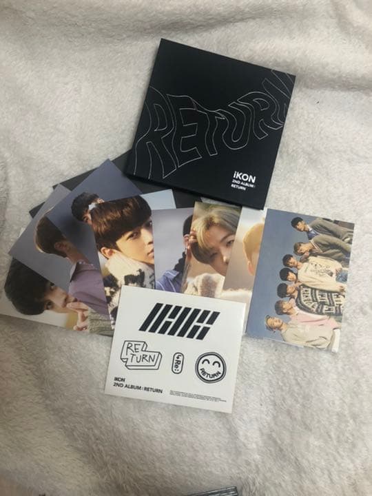 iKON 2ND ALEUM: RETURN 黒と赤　BOBBYソロアルバム