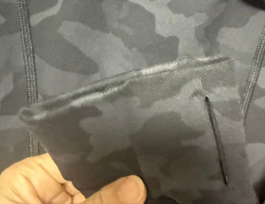 正規品 美品 lululemon define ジャケット 迷彩色グレー