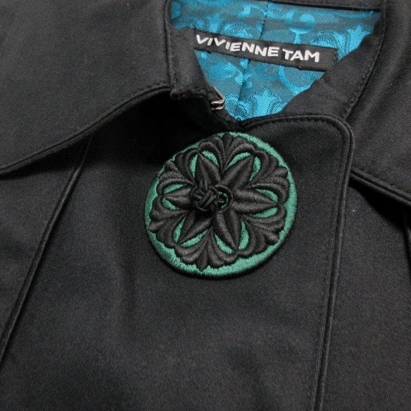 MY2080■VIVIENNETAM■ヴィヴィアンタム チャイナコート ロング