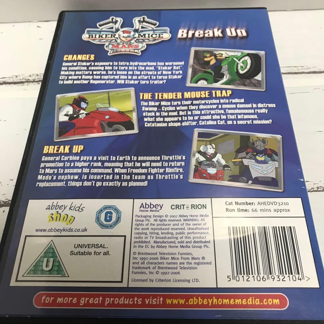 即購入OK Biker Mice from Mars 海外版 DVD セット