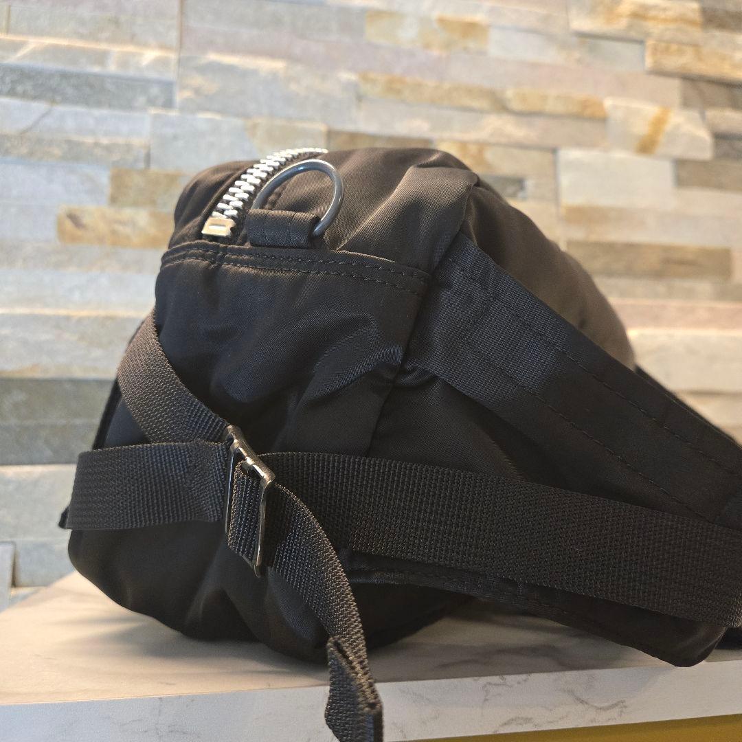 美品　PORTER　ポーター　TANKER　ウエストバッグ　ボディバッグ　黒
