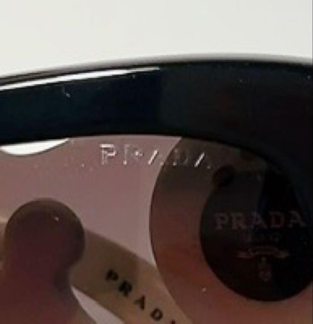 プラダ　PRADA サングラス バロック　ビジュー54□19 135 ホワイト