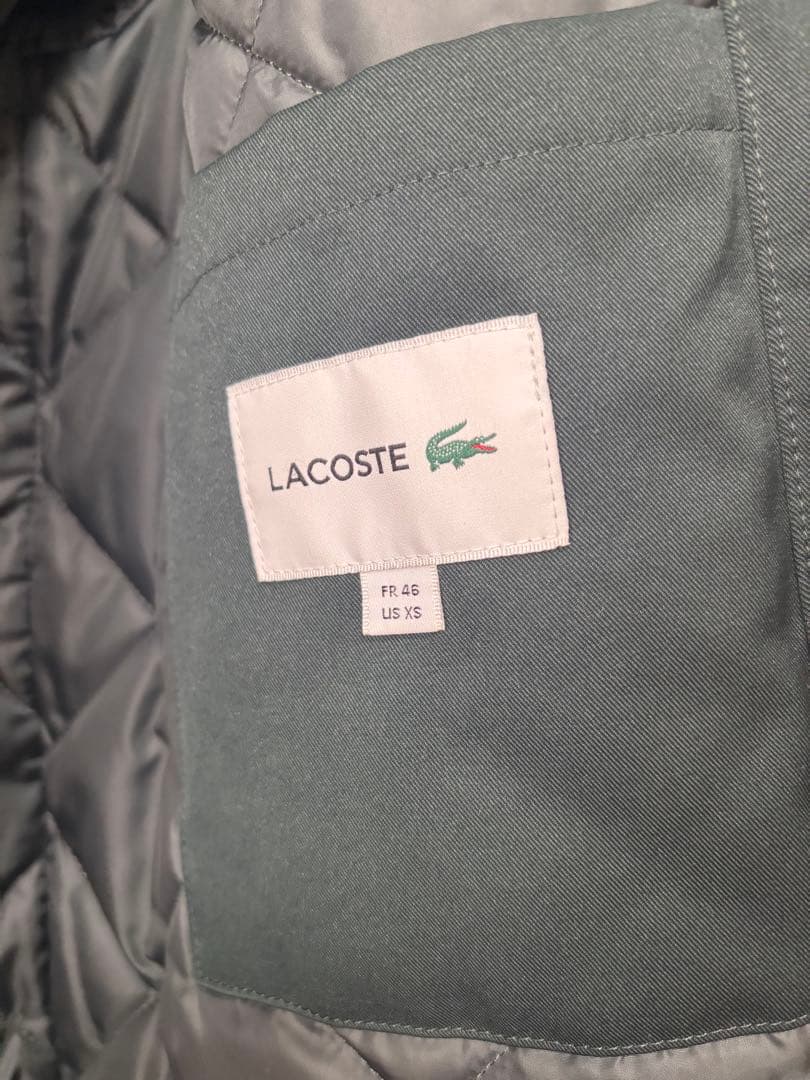 LACOSTE フード付きコーチジャケット FR 46
