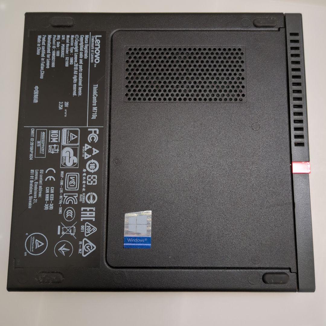 ミニPC LenovoThinkCentre M710q i3-7100T 8GB