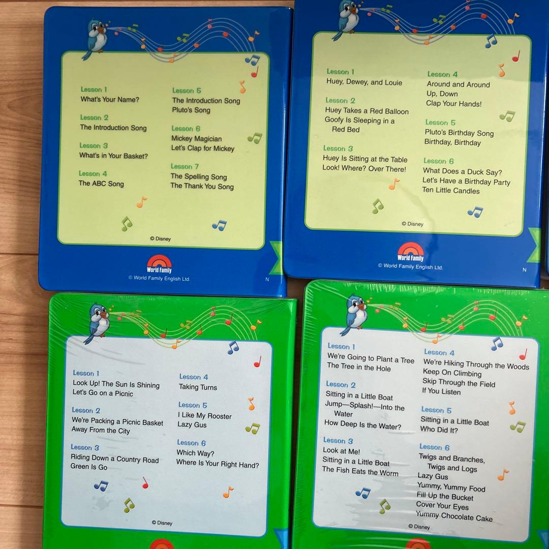 Disney's World of English 全12巻stepbystep