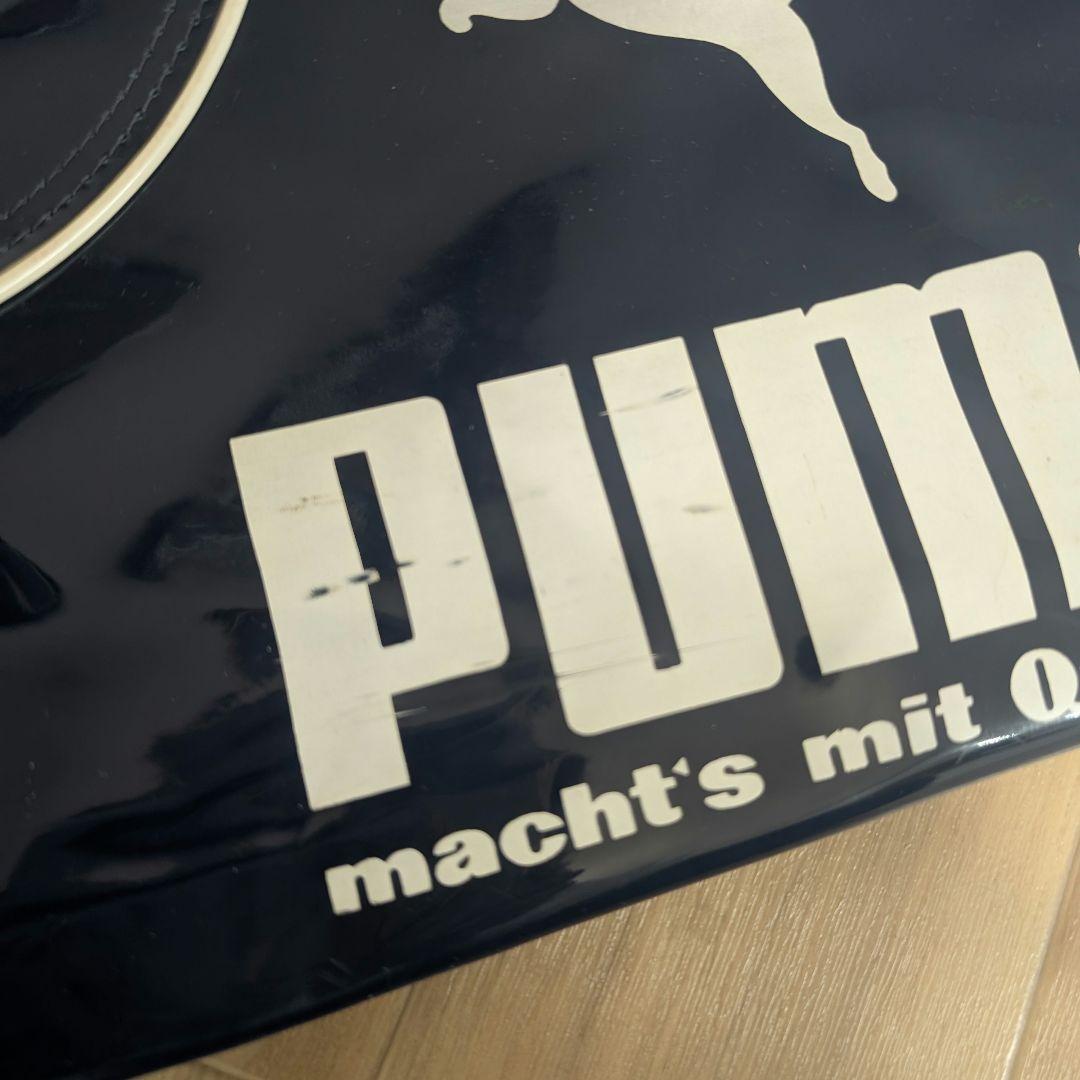 ビンテージ PUMA ネイビー ボストンバッグ 80年代 レトロプーマ 80′s
