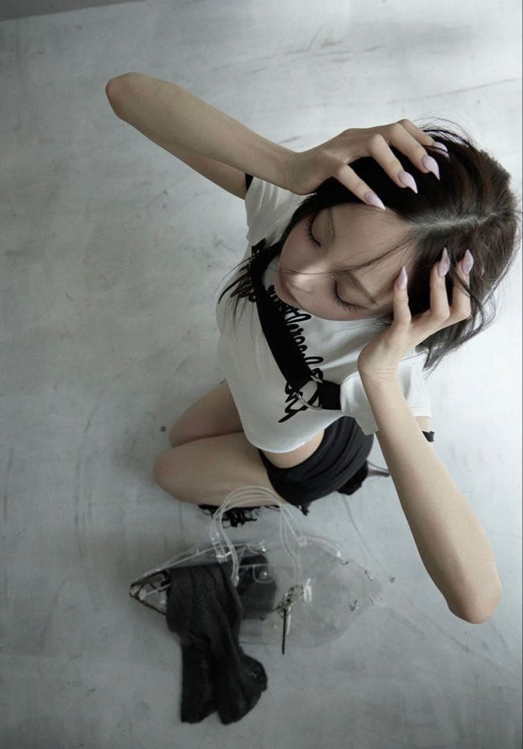 トップス S logo belt tops /THEREDTHREAD
