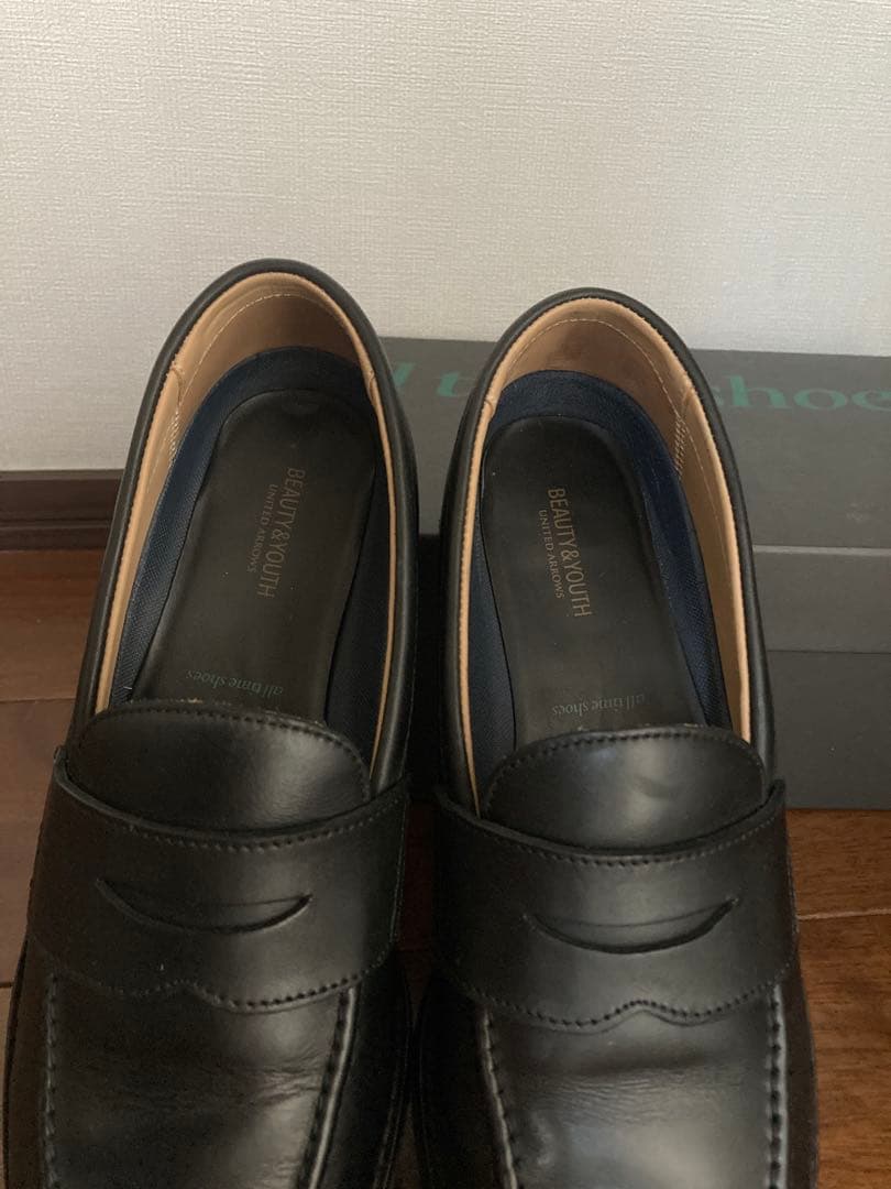 UNITED ARROWS BEAUTY&YOUTH ブラック ローファー
