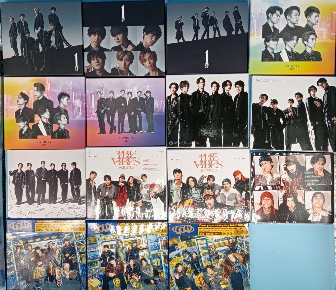 SixTONES　CD　全アルバム　全シングル　コンプ　ストーンズ　購入特典あり