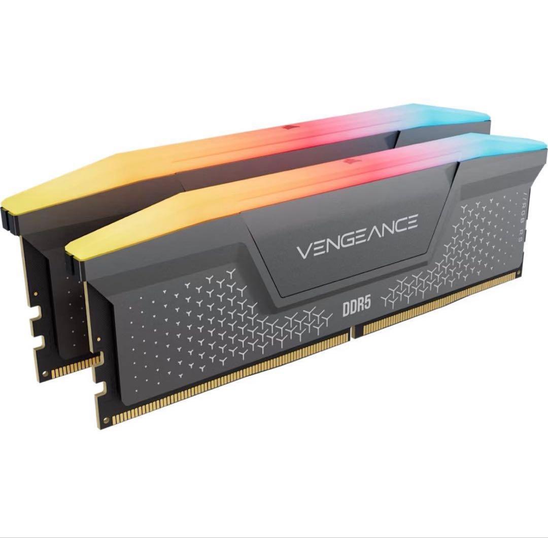 た*き様 【中古】CORSAIR VENGEANCE RGB DDR5 32GB