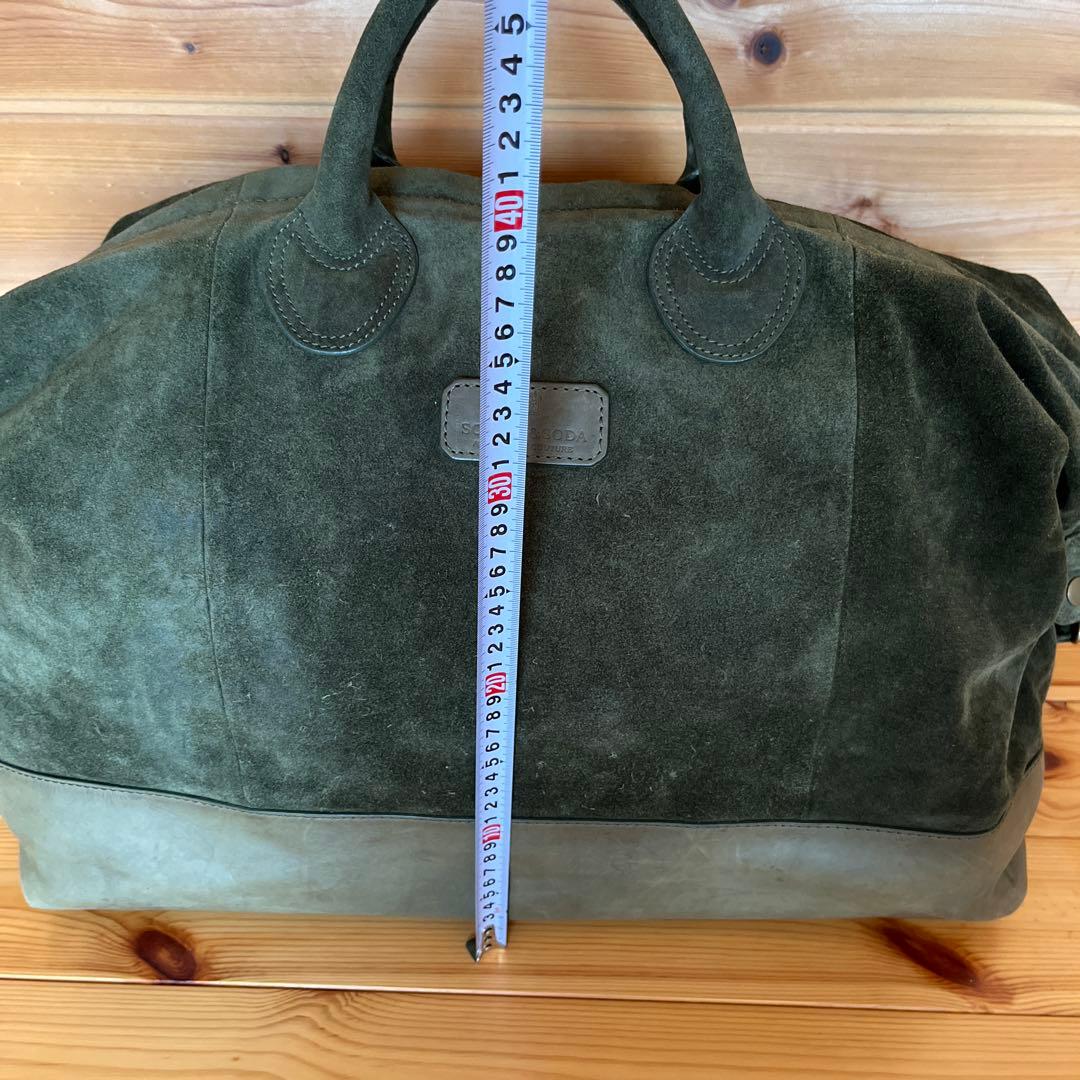 SCOTCH&SODA ボストンバッグ ダークグリーン