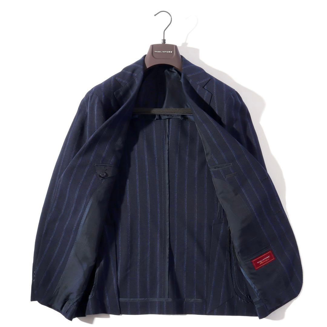 TAGLIATORE タリアトーレ 美品 3ピース スーツ ネイビー 48 L程