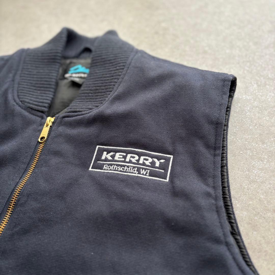 トライマウンテン ダックベスト 企業刺繍 L 黒 Tri-Mountain
