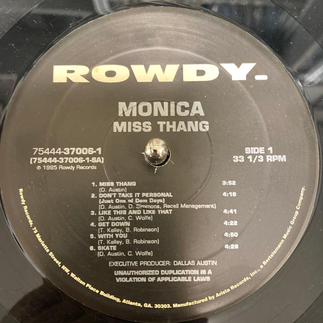 【名盤】Monica - Miss Thang LP